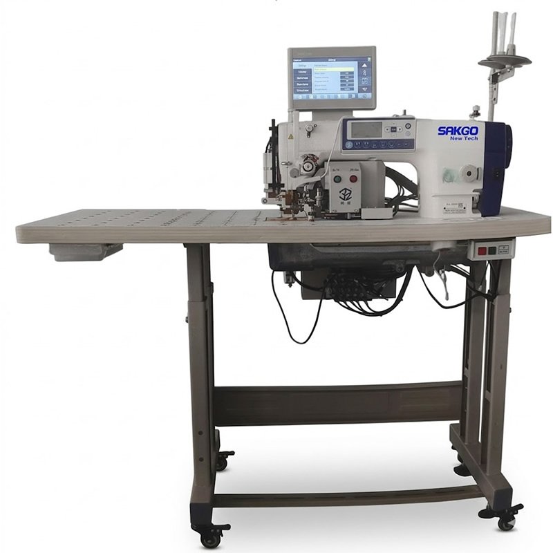 Automatic Shirt Collar Sleeve Cuff Hemming Machine SK 2137